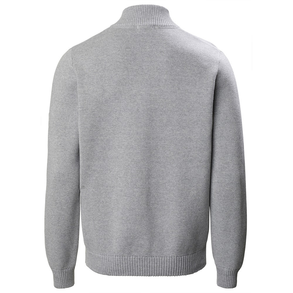 Musto Milano 1/2 Zip Neck Knit - Grey Marl