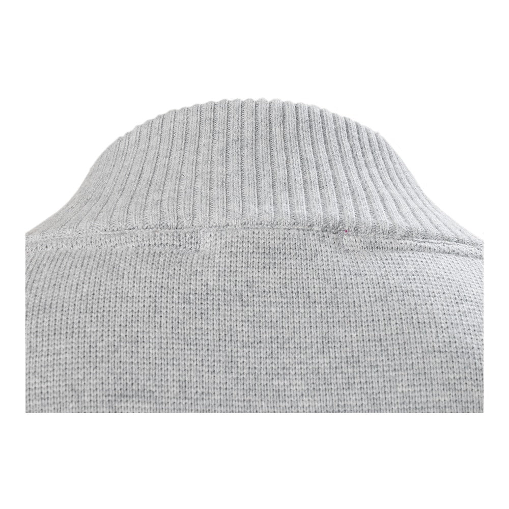 Musto Milano 1/2 Zip Neck Knit - Grey Marl