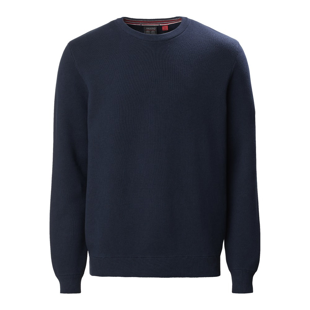 Musto Milano Crew Neck Knit - True Navy