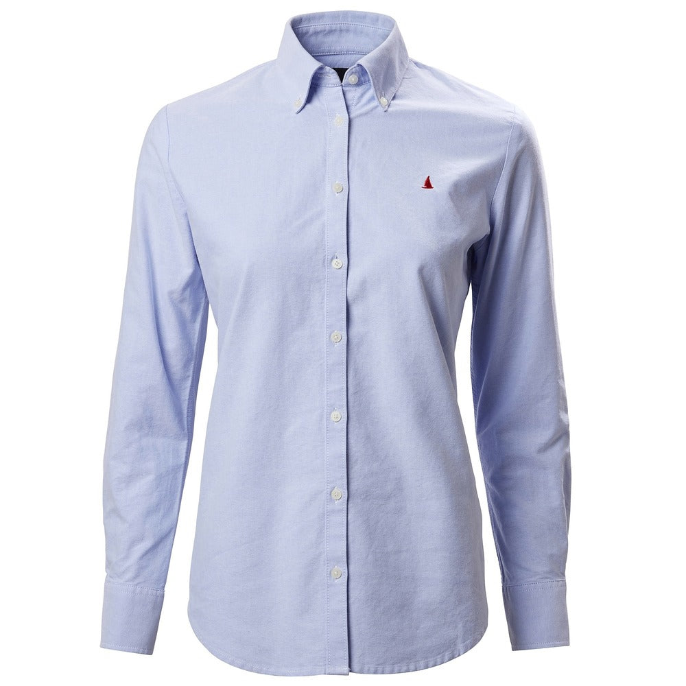 Musto Oxf Long Sleeve Shirt FW - Pale Blue