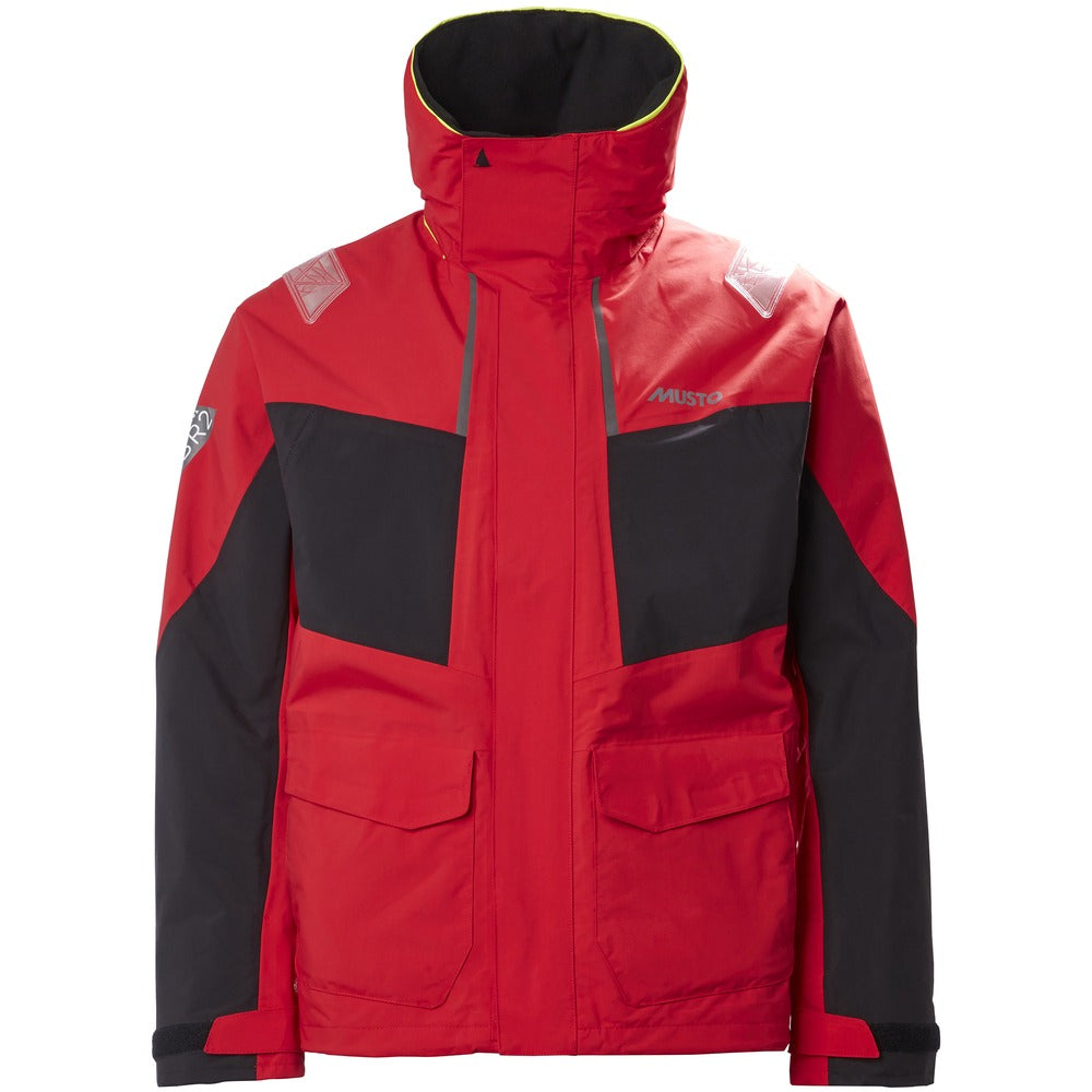 Musto BR2 Coastal Jacket - True Red / Black