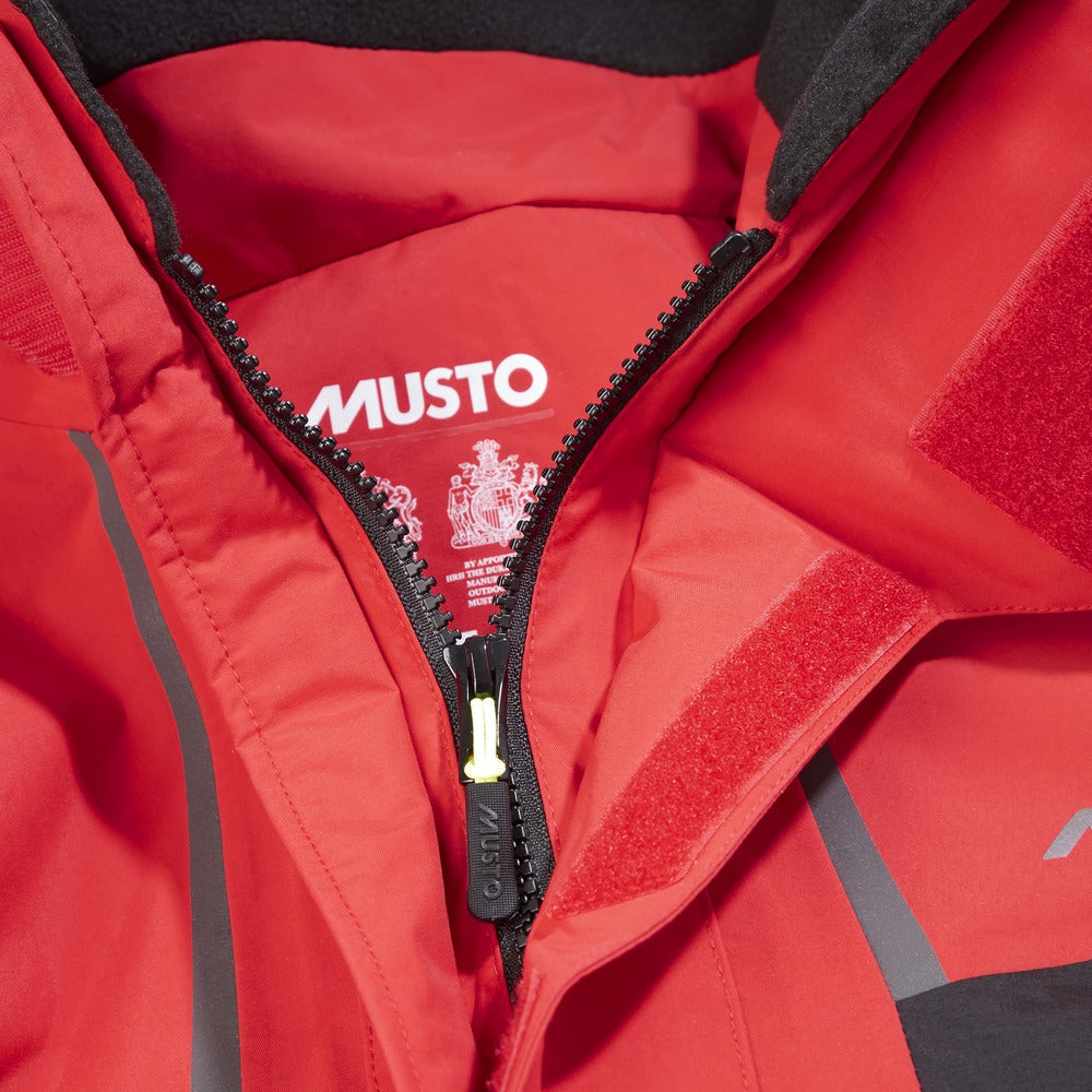 Musto BR2 Coastal Jacket - True Red / Black