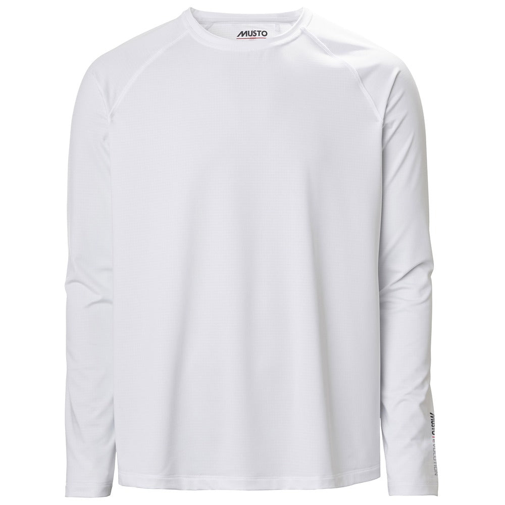 Musto Evolution Sunblock Long Sleeve Tee 2.0 - White