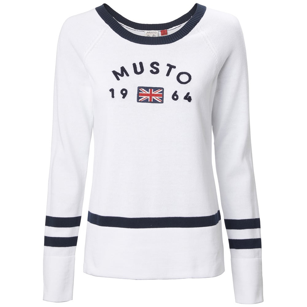 Musto Sixty Four Knit FW - White