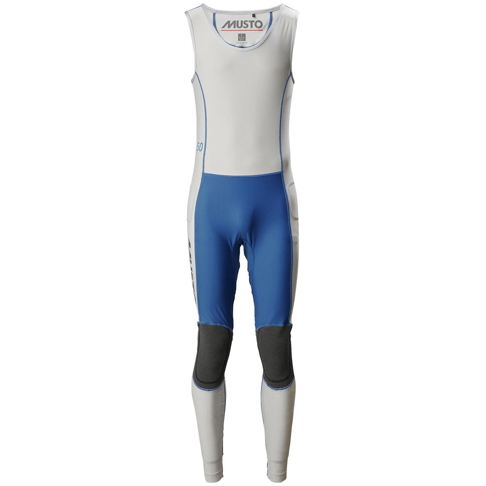 Musto Sunblock Dynamic Long John - Light Grey / Sky Diver
