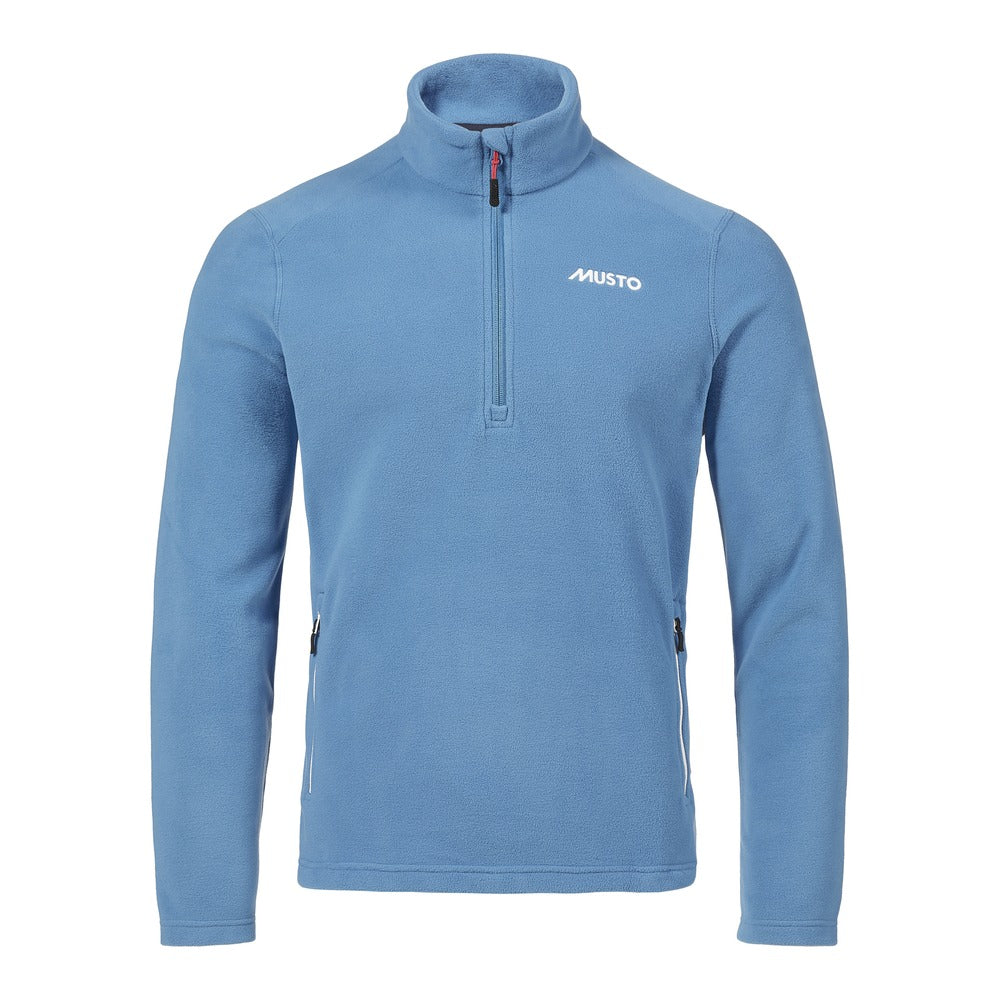 Musto Corsica 100g 1/2 Zip Fleece - Vallarta Blue