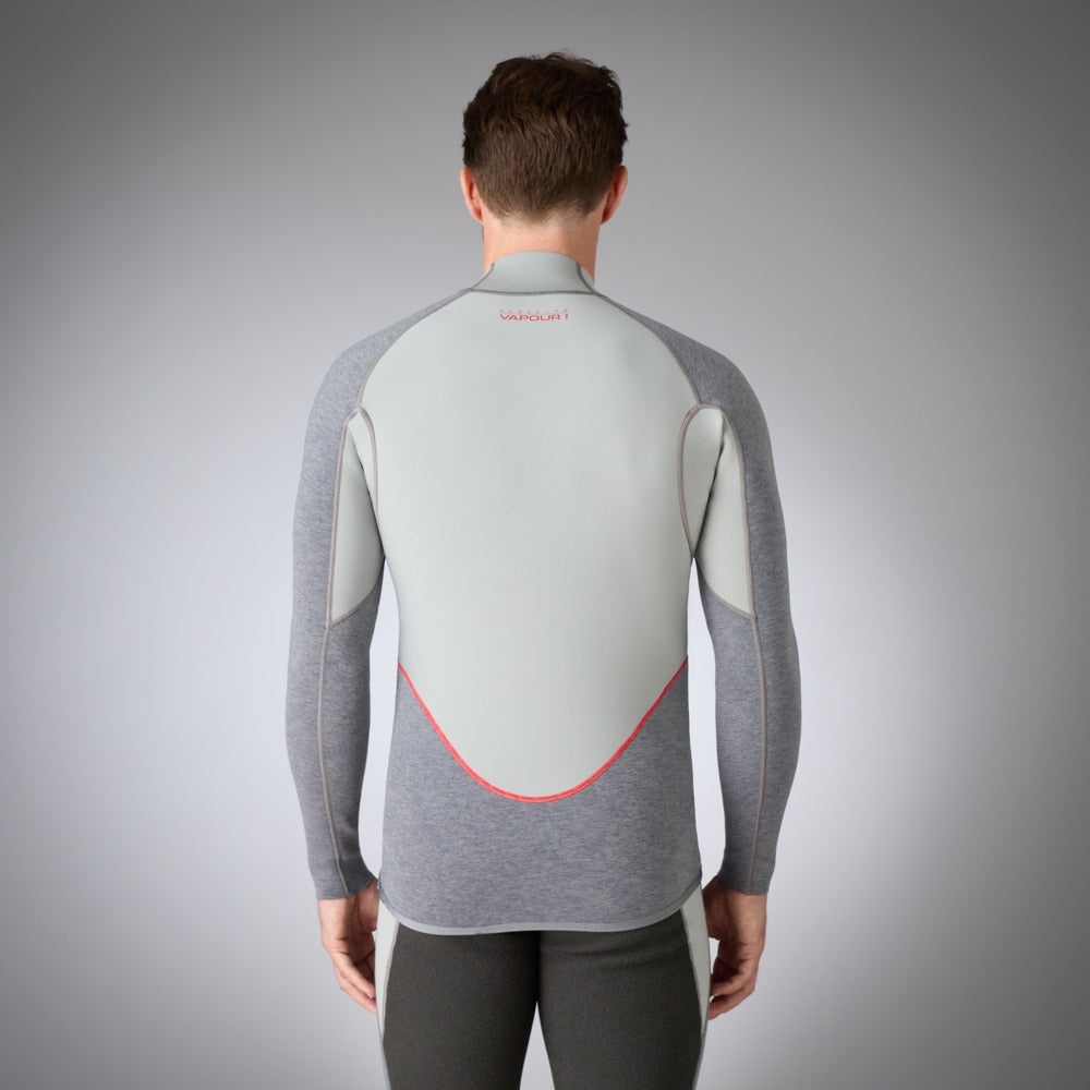Musto Flexlite Vapour 1.0 Long Sleeve Top - Grey Marl