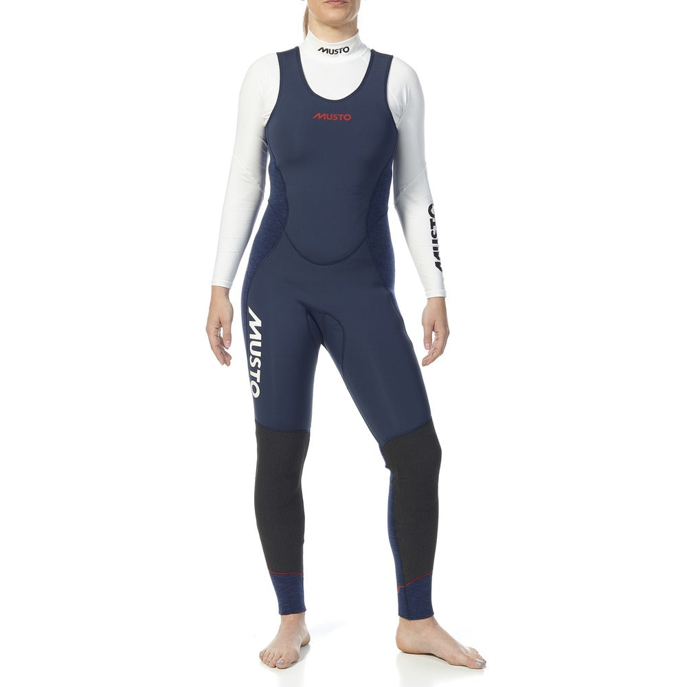 Musto Women's Flexlite Alumin 3.0 Long John - Midnight Marl