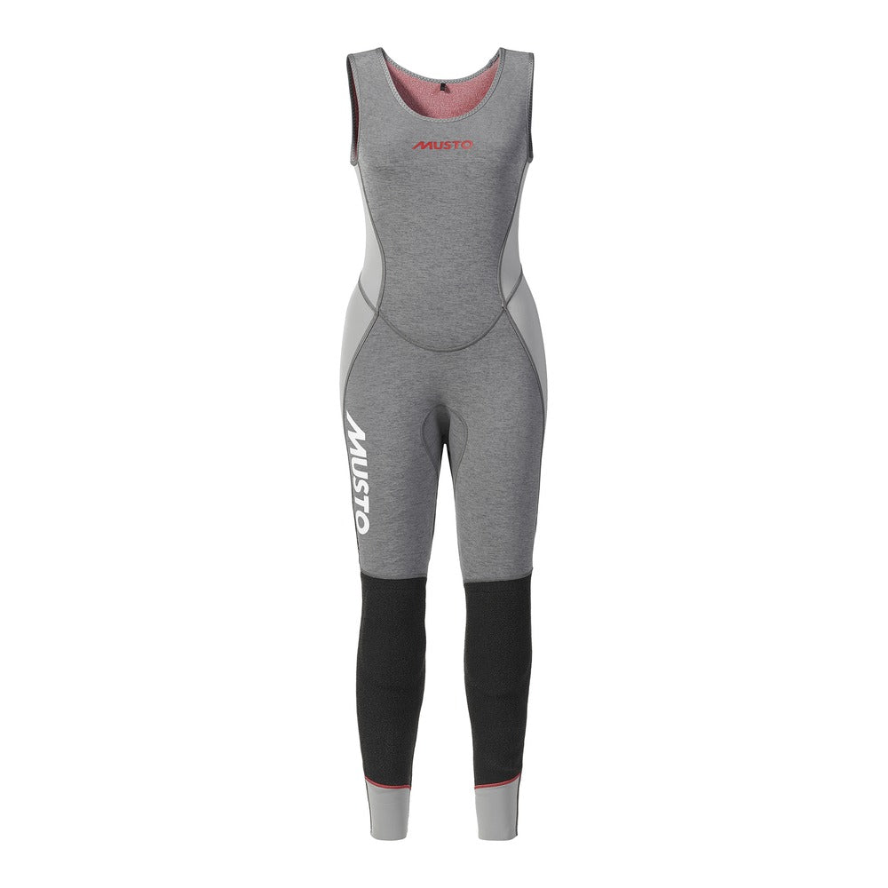 Musto Women's Flexlite Vapour 1.0 Long John - Grey Marl