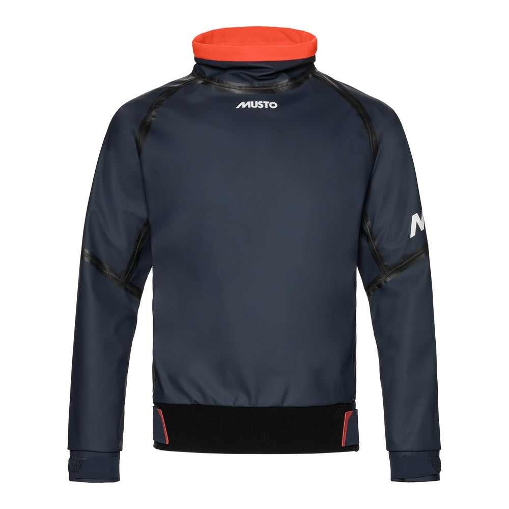Musto Champ Aqua Top 2.0 - Navy / Cherry Tomato