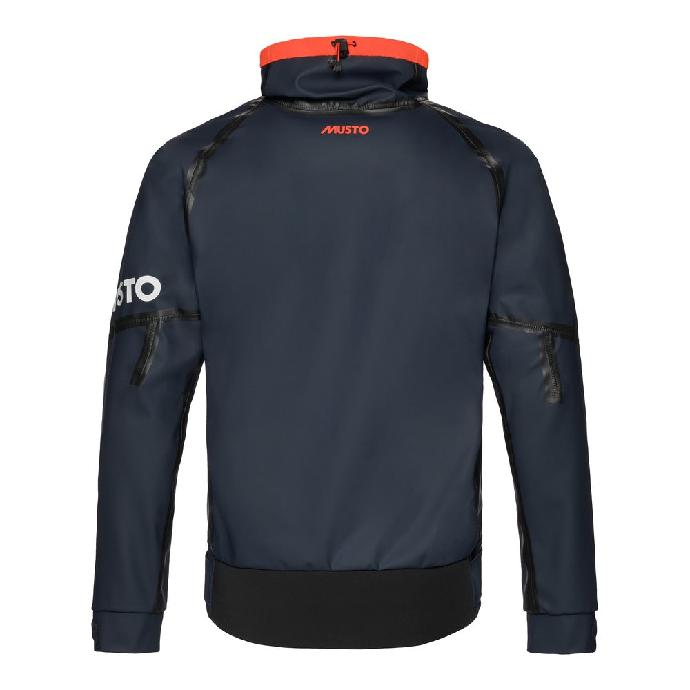 Musto Champ Aqua Top 2.0 - Navy / Cherry Tomato