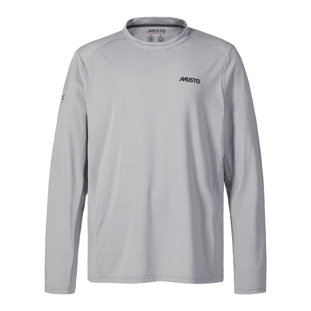 Musto LPX Sunblock Dynamic Long Sleeve Tee - Grey Melange