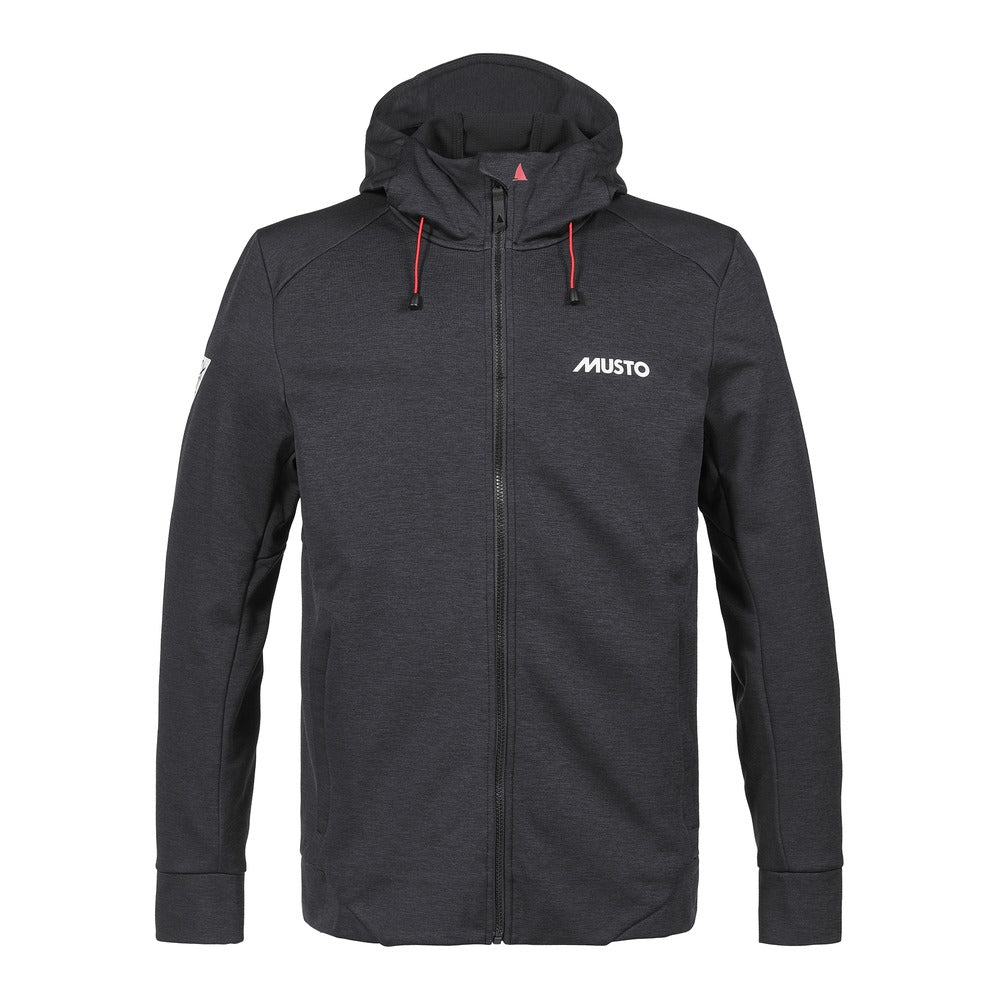 Musto LPX Softshell Hoodie - Black Melange