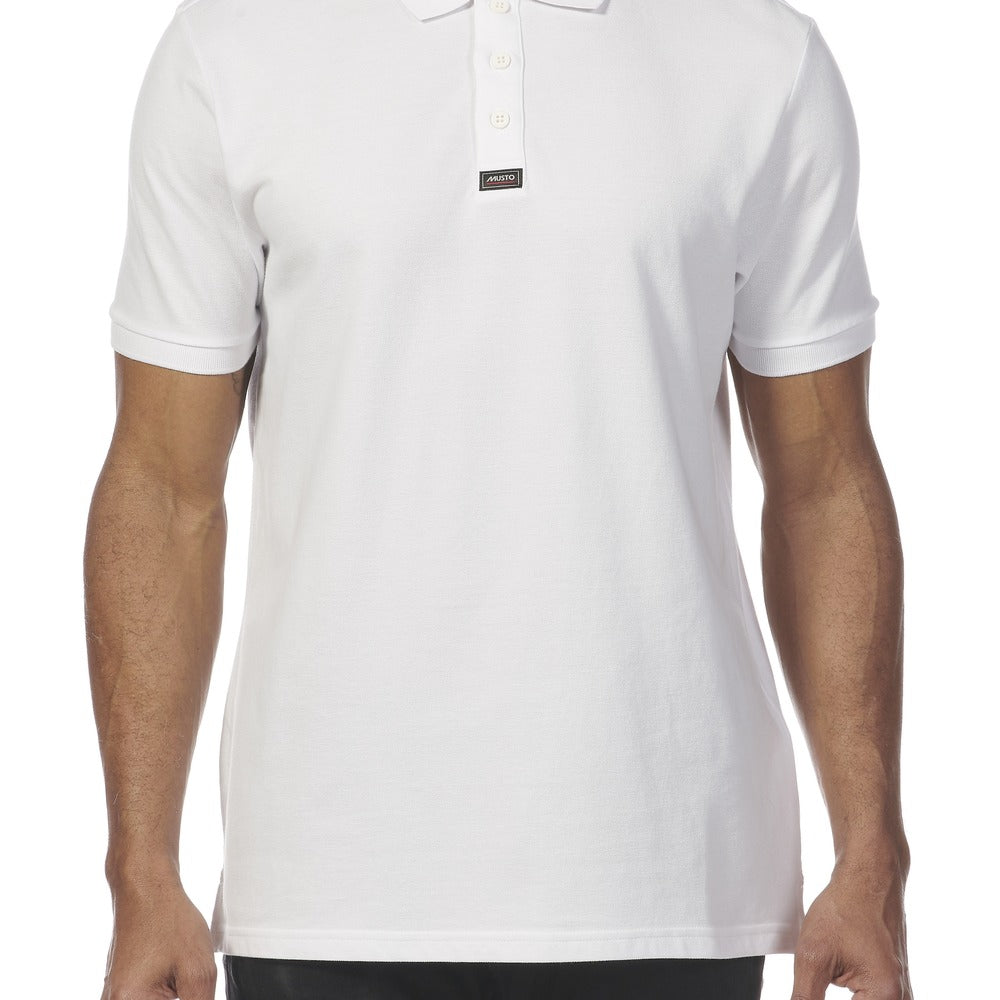 Musto Men's Essential Pique Polo - White