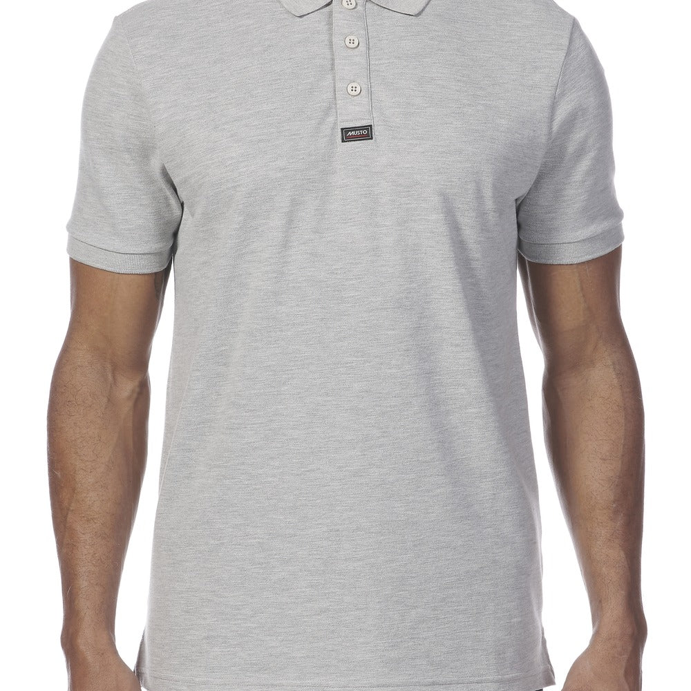 Musto Men's Essential Pique Polo - Grey Melange