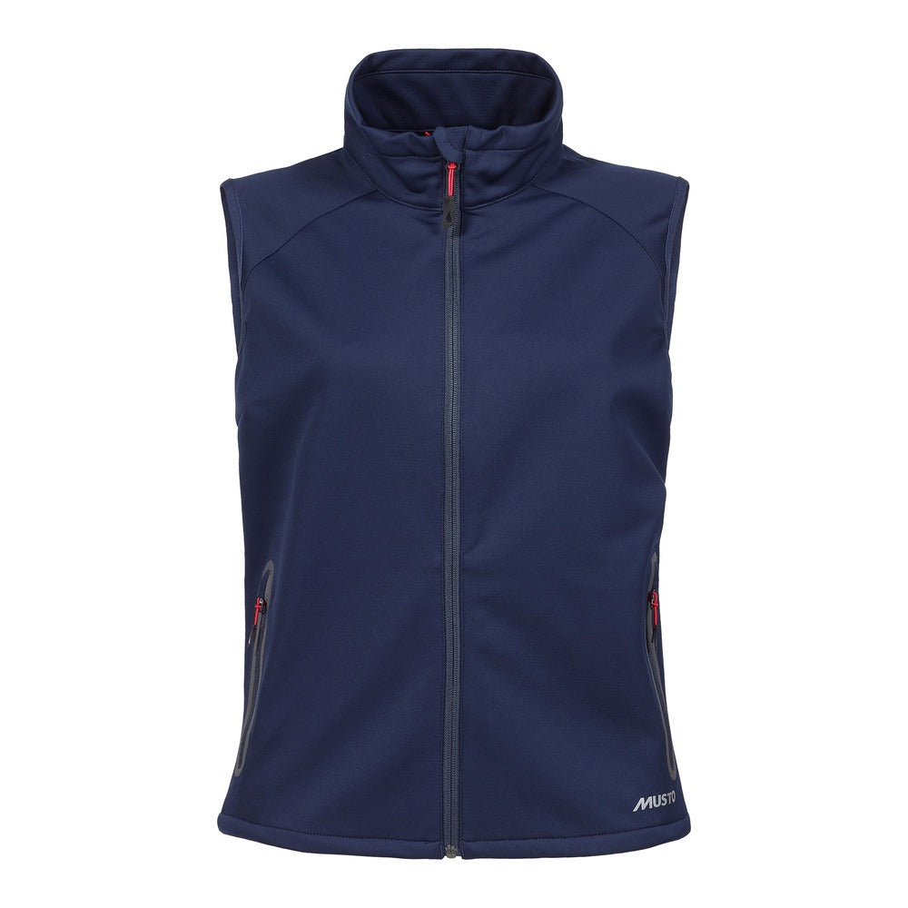 Musto Women's Essential Softshell Gilet - Navy