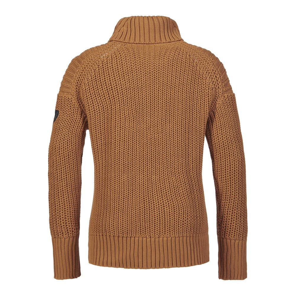Musto Women's Marina Roll Neck Knit - Brown Sugar