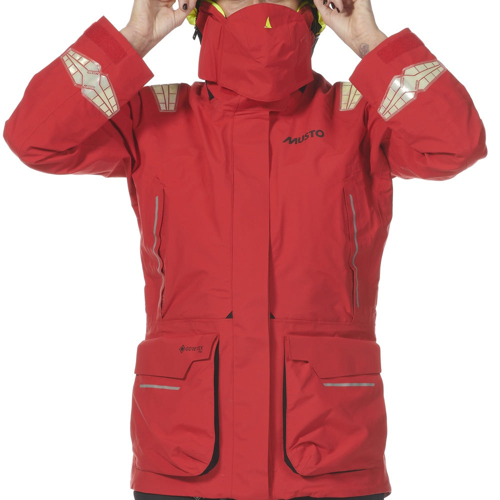Musto Women's MPX GTX Pro Offshore Jacket 2.0 - True Red