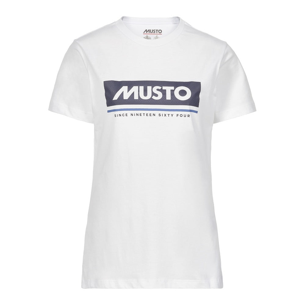Musto Women's Musto Tee 2.0 - White