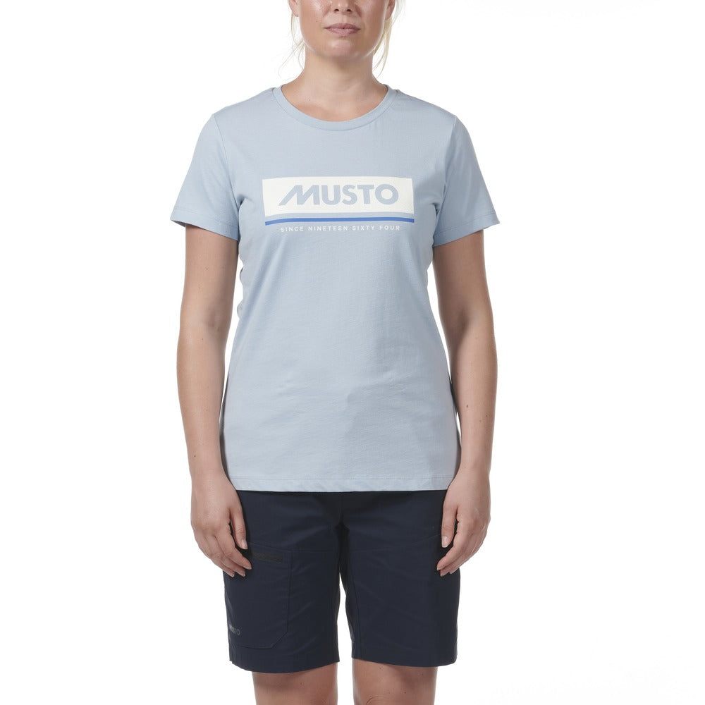 Musto Women's Musto Tee 2.0 - Good Grey