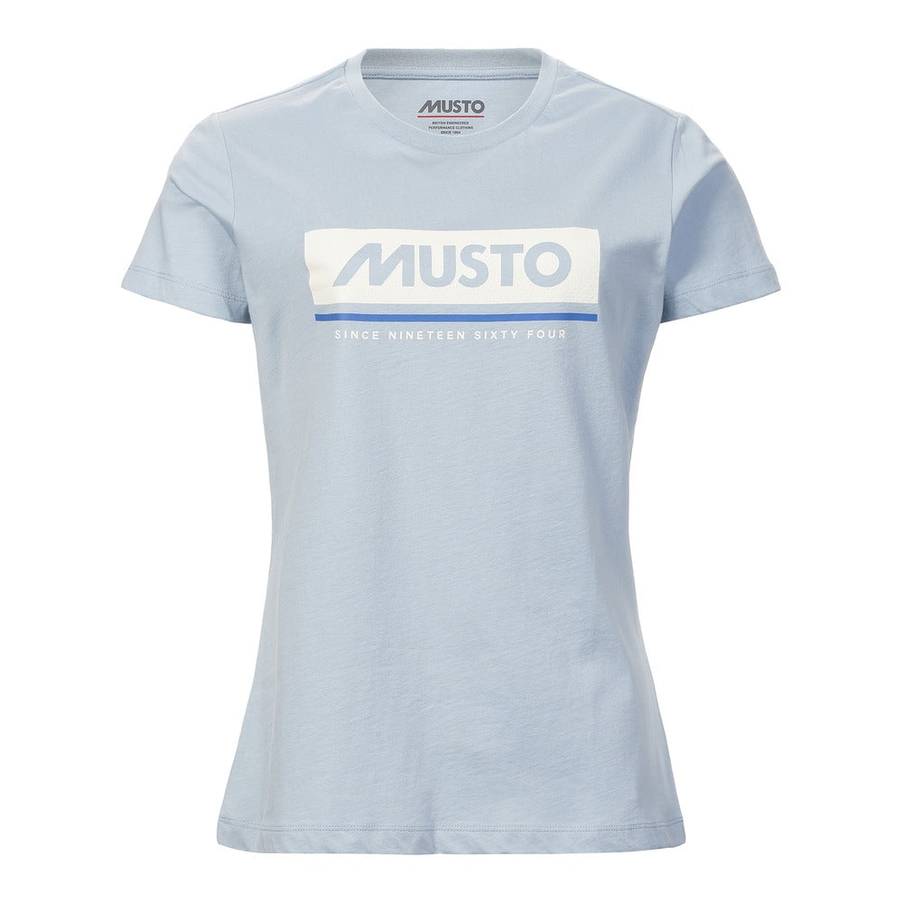 Musto Women's Musto Tee 2.0 - Good Grey