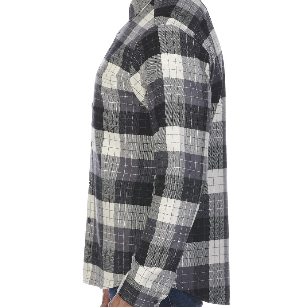 Musto Men's Marina Plaid Long Sleeve Shirt - Turbulence