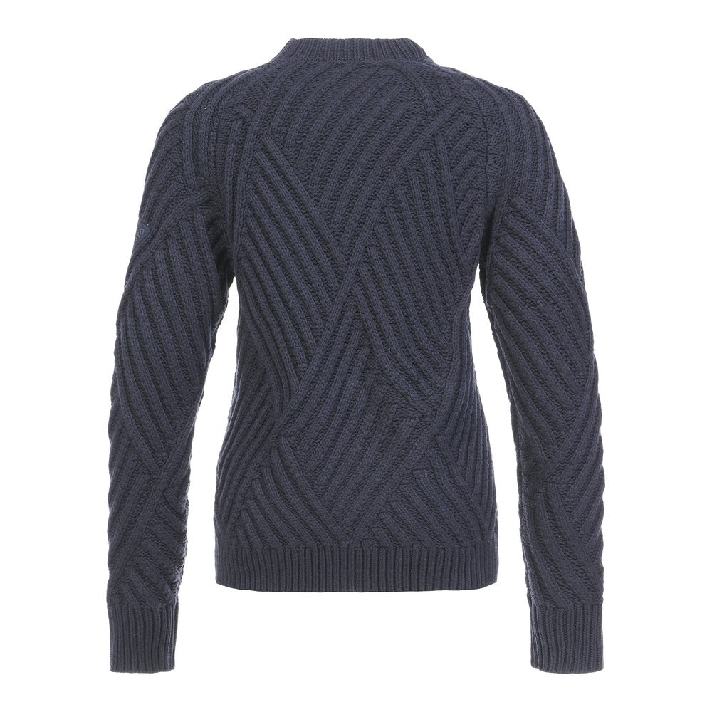 Musto Women's Marina High Crew Neck Knit - Navy