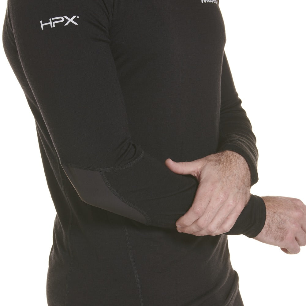 Musto HPX Merino Base Layer Long Sleeve Top - Black
