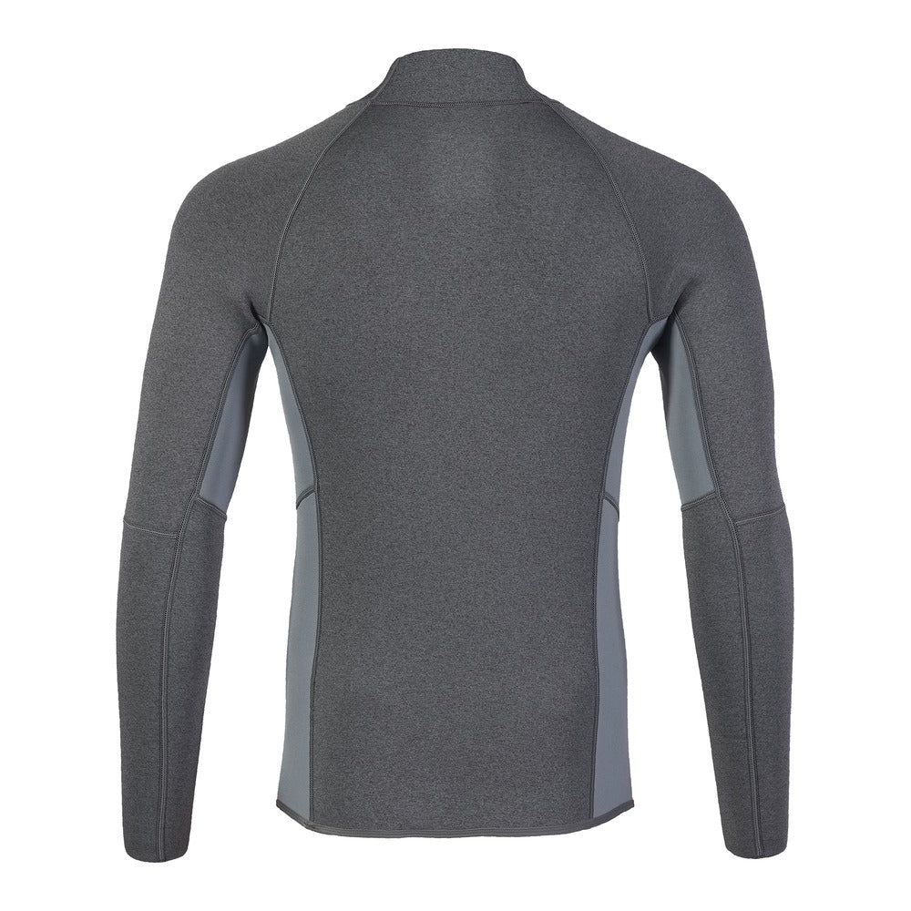 Musto Men's Champ Long Sleeve Top - Dark Grey Marl