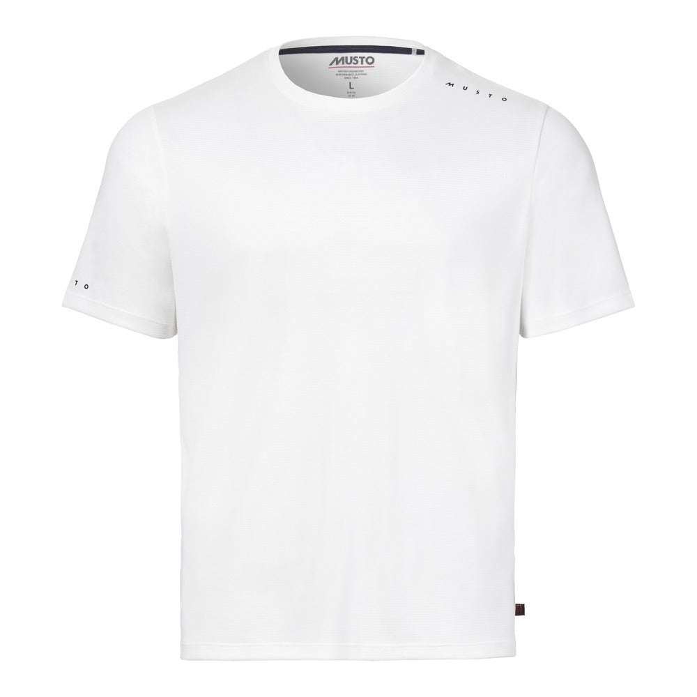 Musto Men's Evolution Sunblock Short Sleeve Tee - White