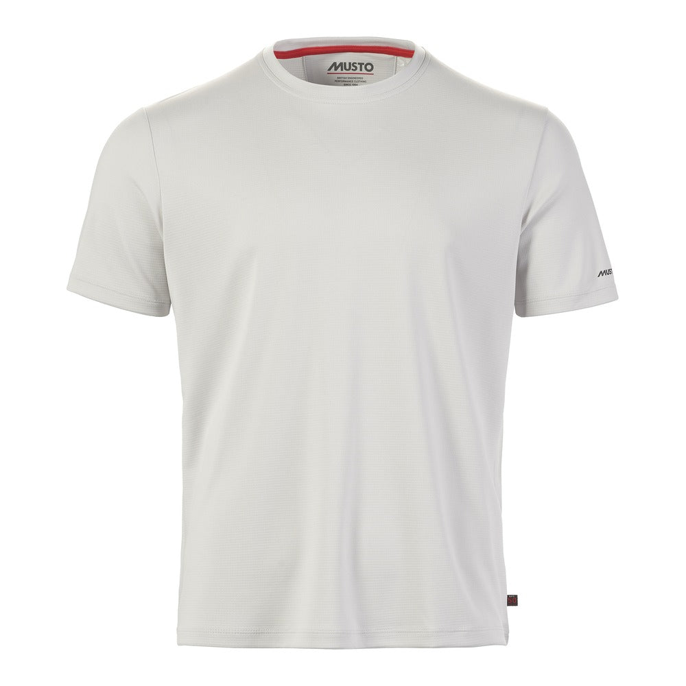 Musto Men's Evolution Sunblock Short Sleeve Tee - Platinum