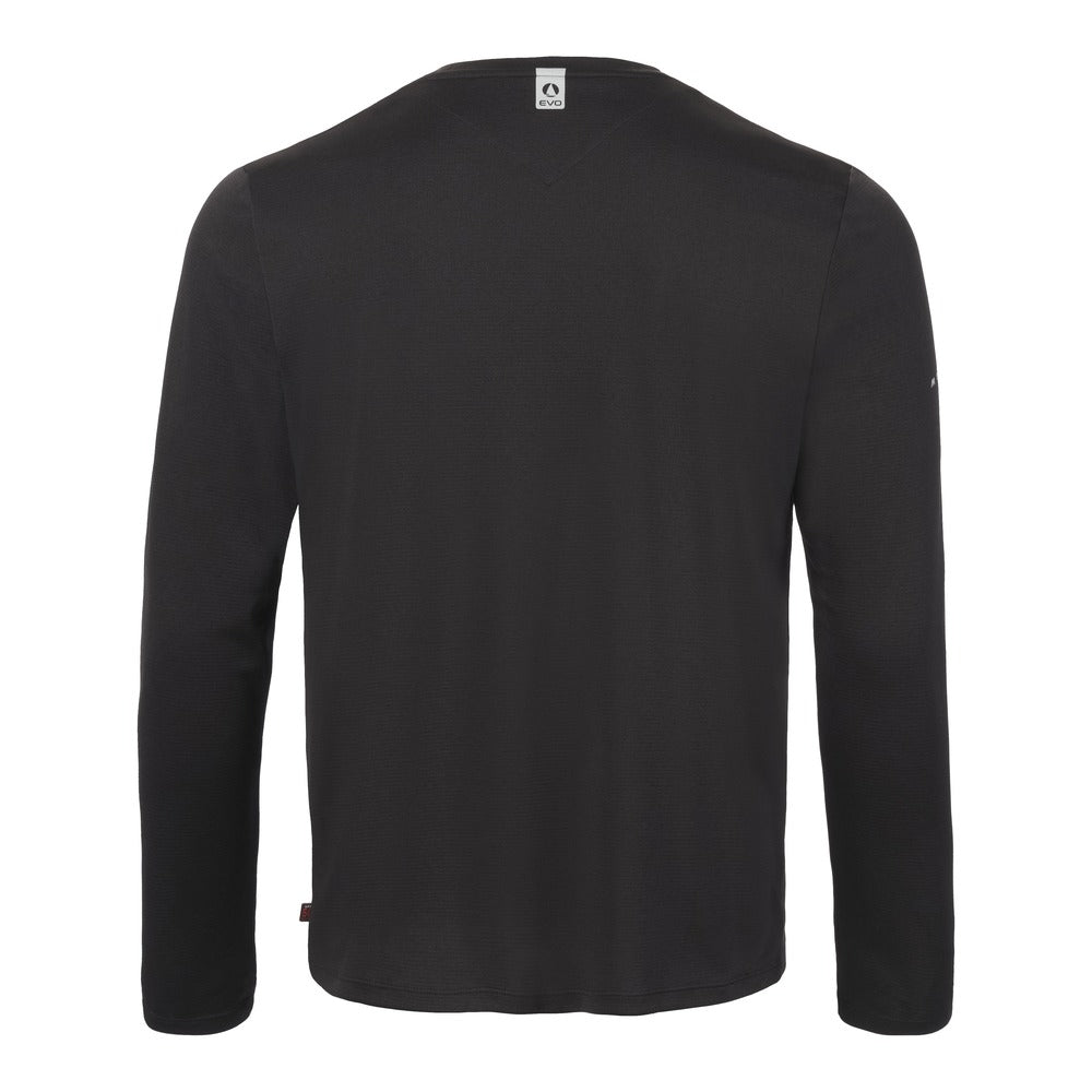 Musto Men's Evolution Crew Sunblock Long Sleeve Tee - Black