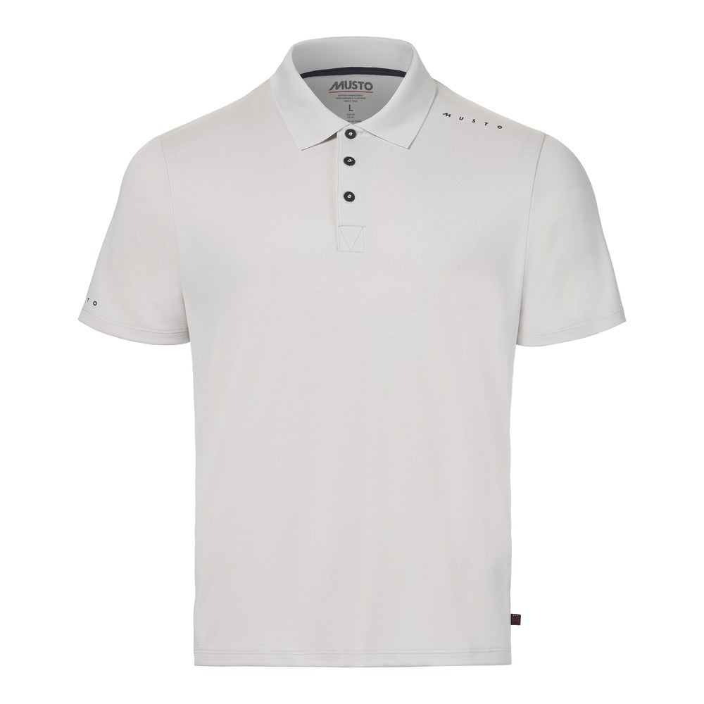 Musto Men's Evolution Sunblock Short Sleeve Polo - Platinum