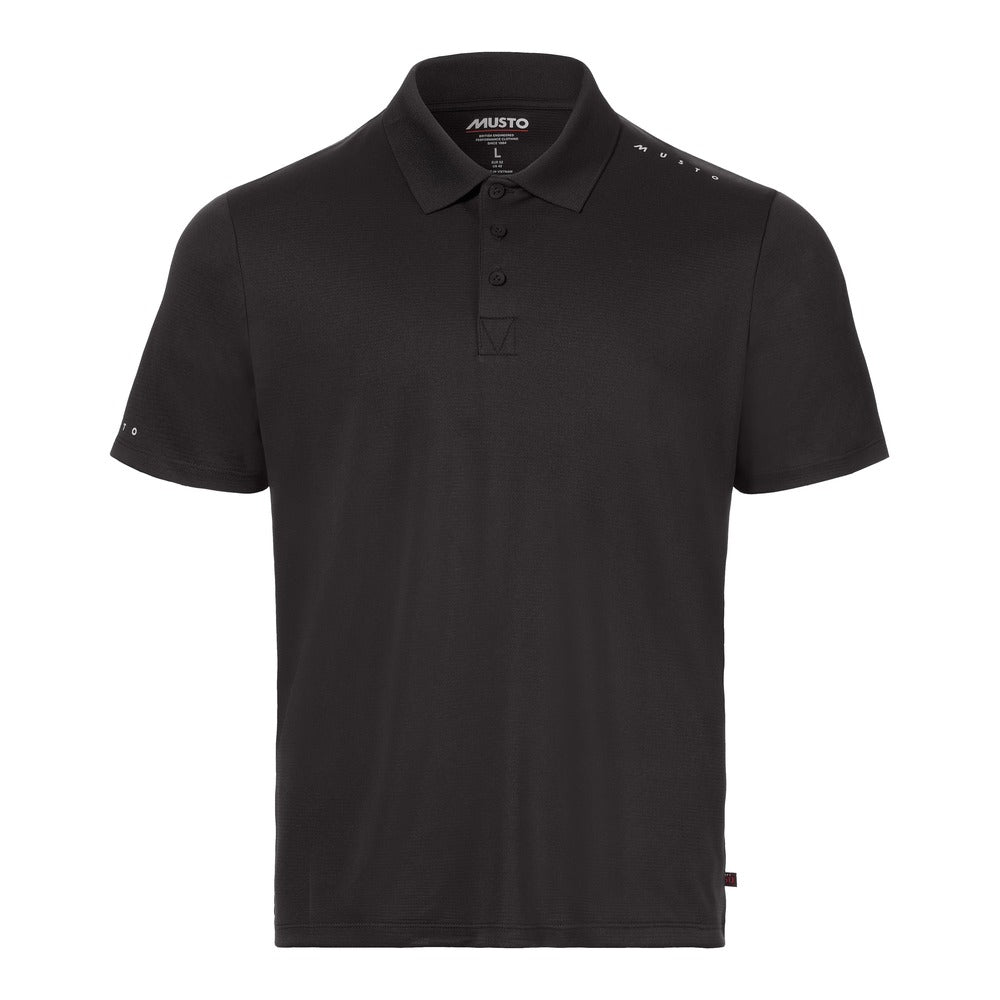 Musto Men's Evolution Sunblock Short Sleeve Polo - Black