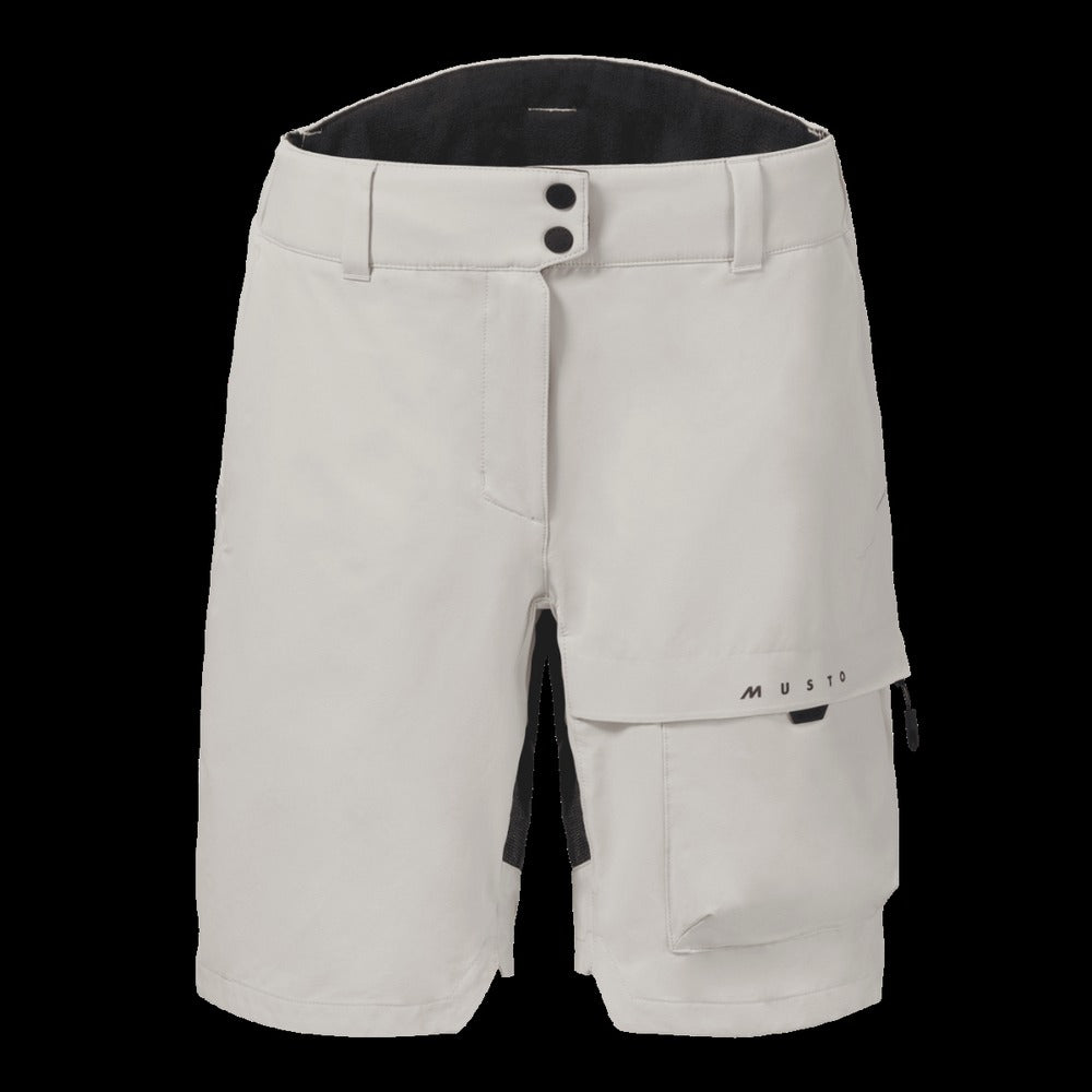 Musto Women's Evolution Perf Stretch Short - Platinum