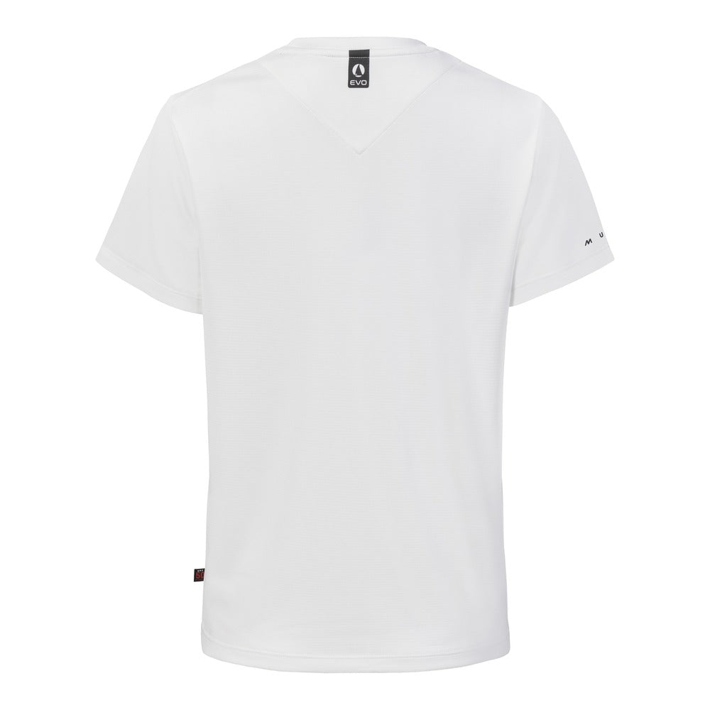 Musto Women's Evolution Crew Sunblock Short Sleeve Tee - White
