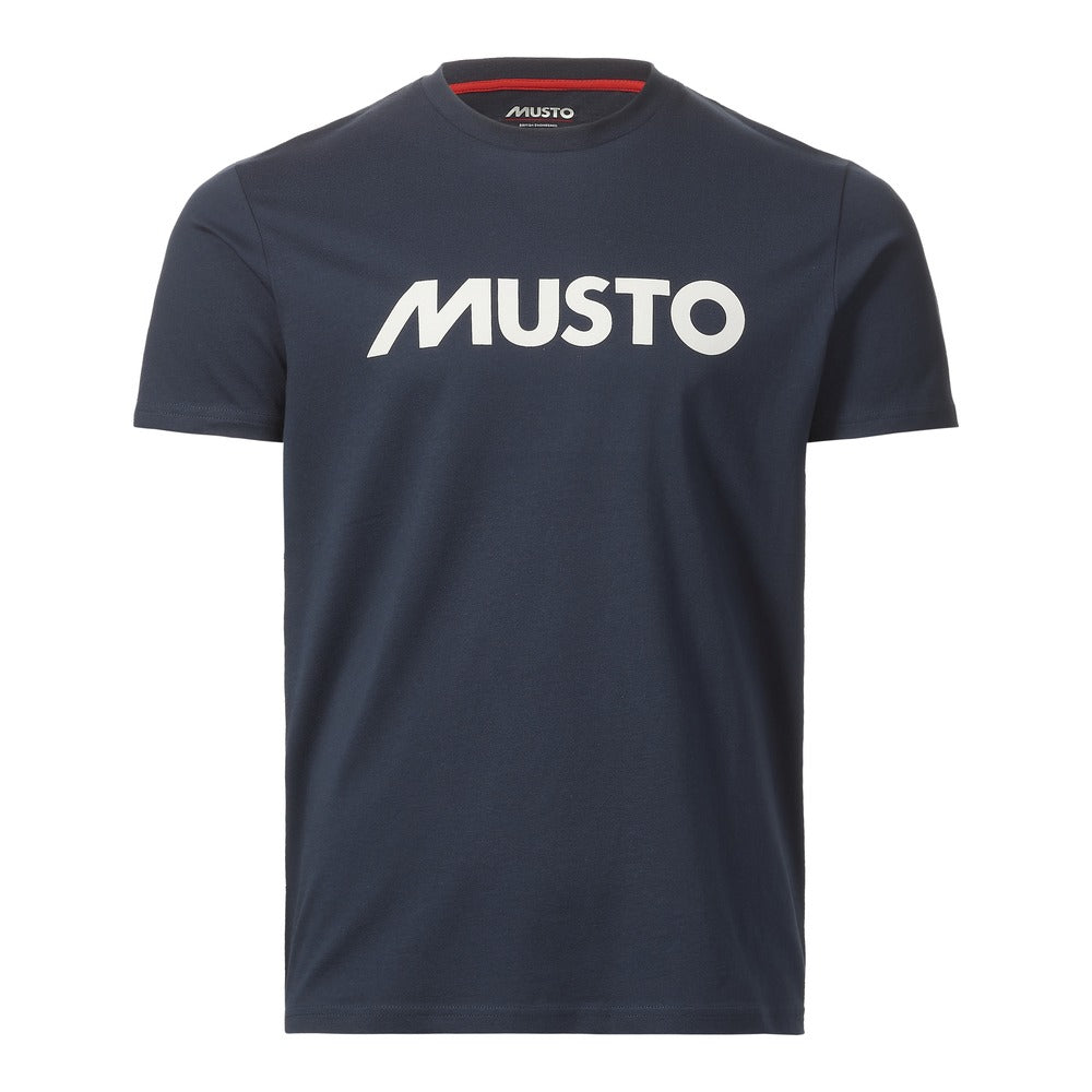 Musto Men's Musto Logo Short Sleeve Tee - Navy