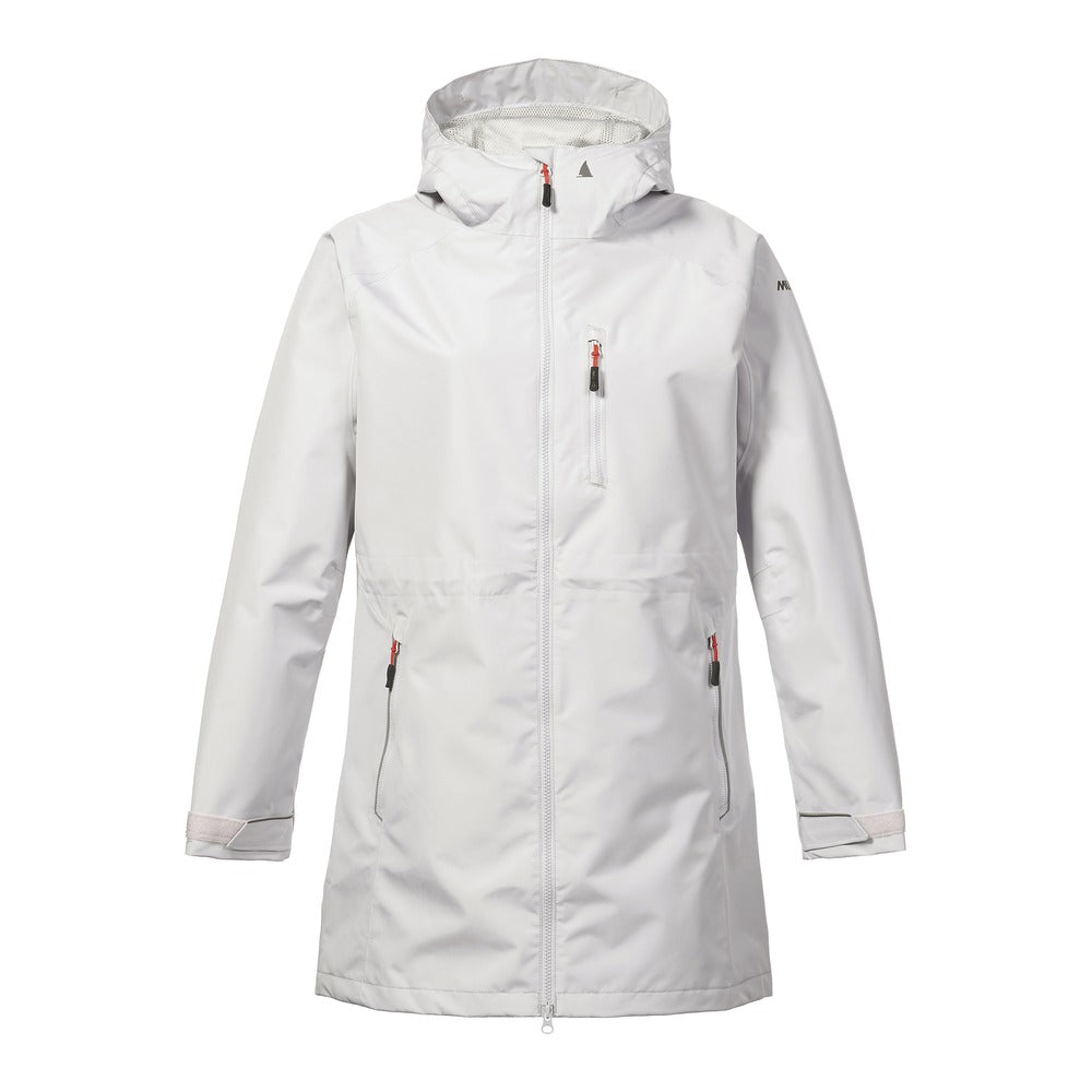 Musto Women's Sardinia Long Rain Jacket - Grey Fog