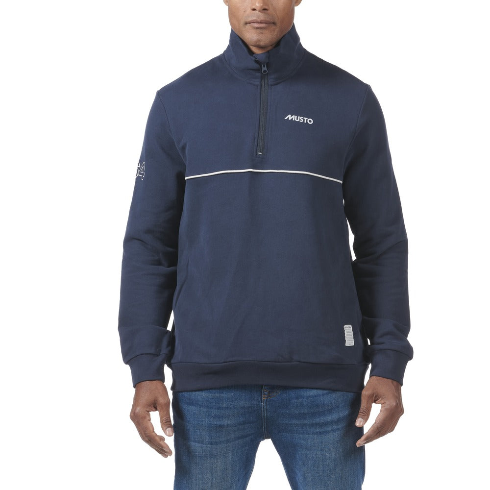 Musto Men's Musto 64 1/2 Zip Sweat - Navy