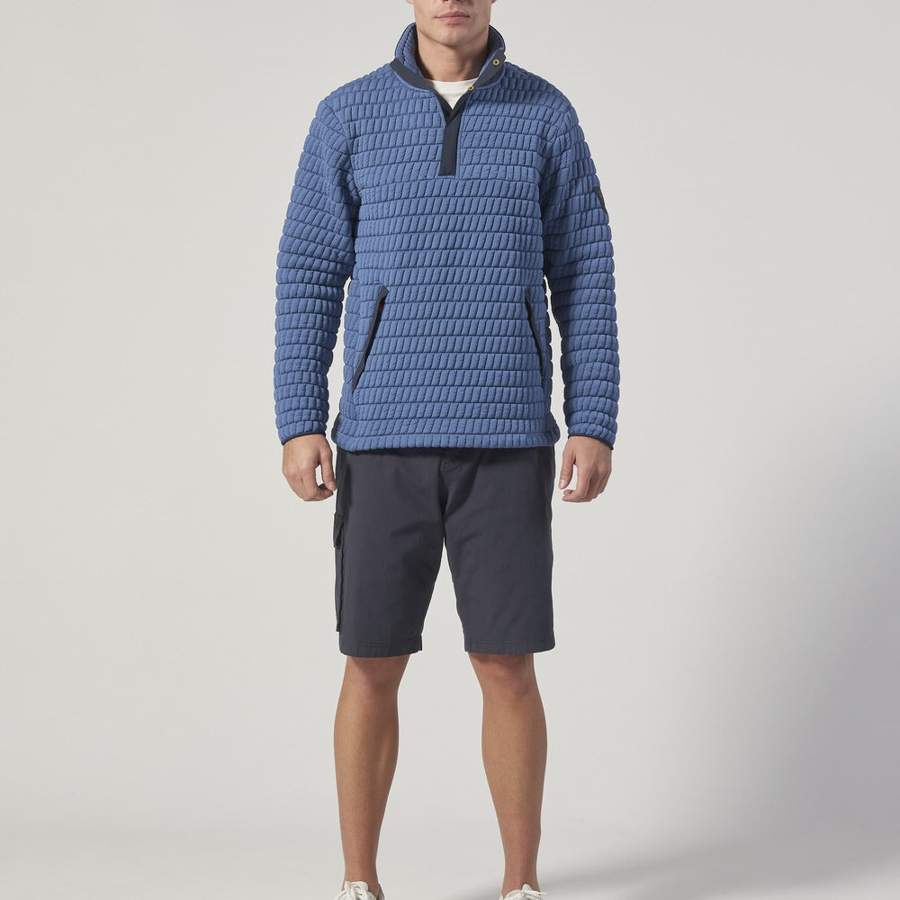 Musto Men's Snug Pullover - Marine Blue