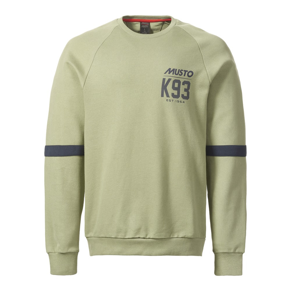 Musto Men's Marina Crew Sweat - Sea Spray