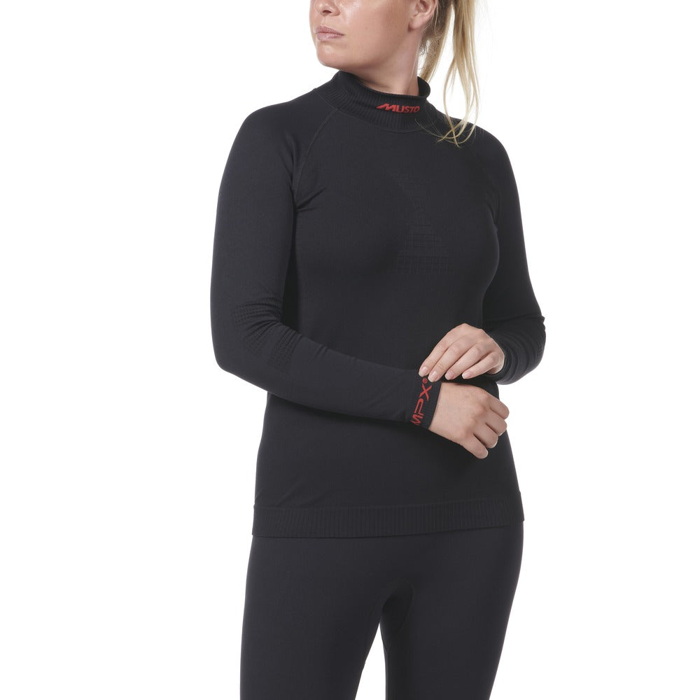 Musto Women's MPX Active Base Layer Long Sleeve Top - Black