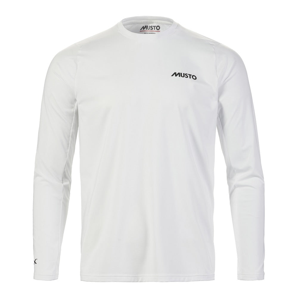 Musto Men's LPX Cooling UV Long Sleeve Tee - White