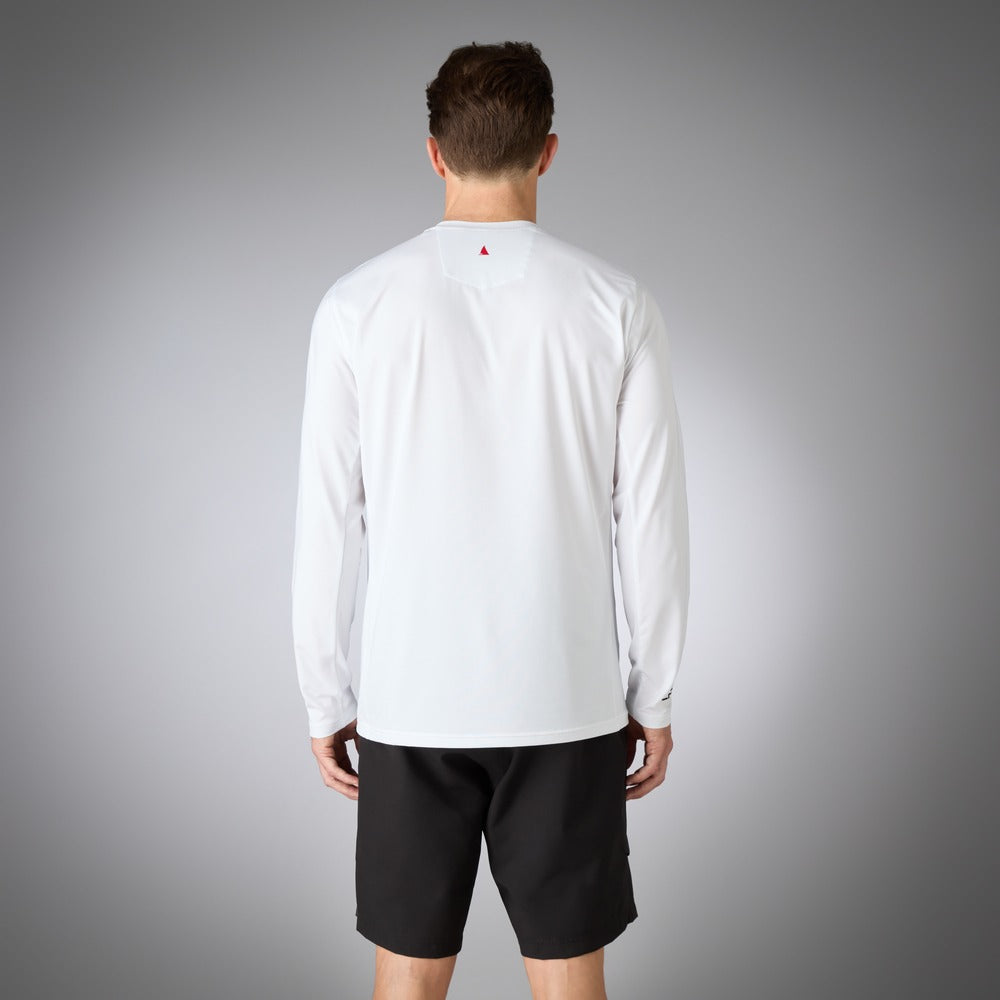 Musto Men's LPX Cooling UV Long Sleeve Tee - White