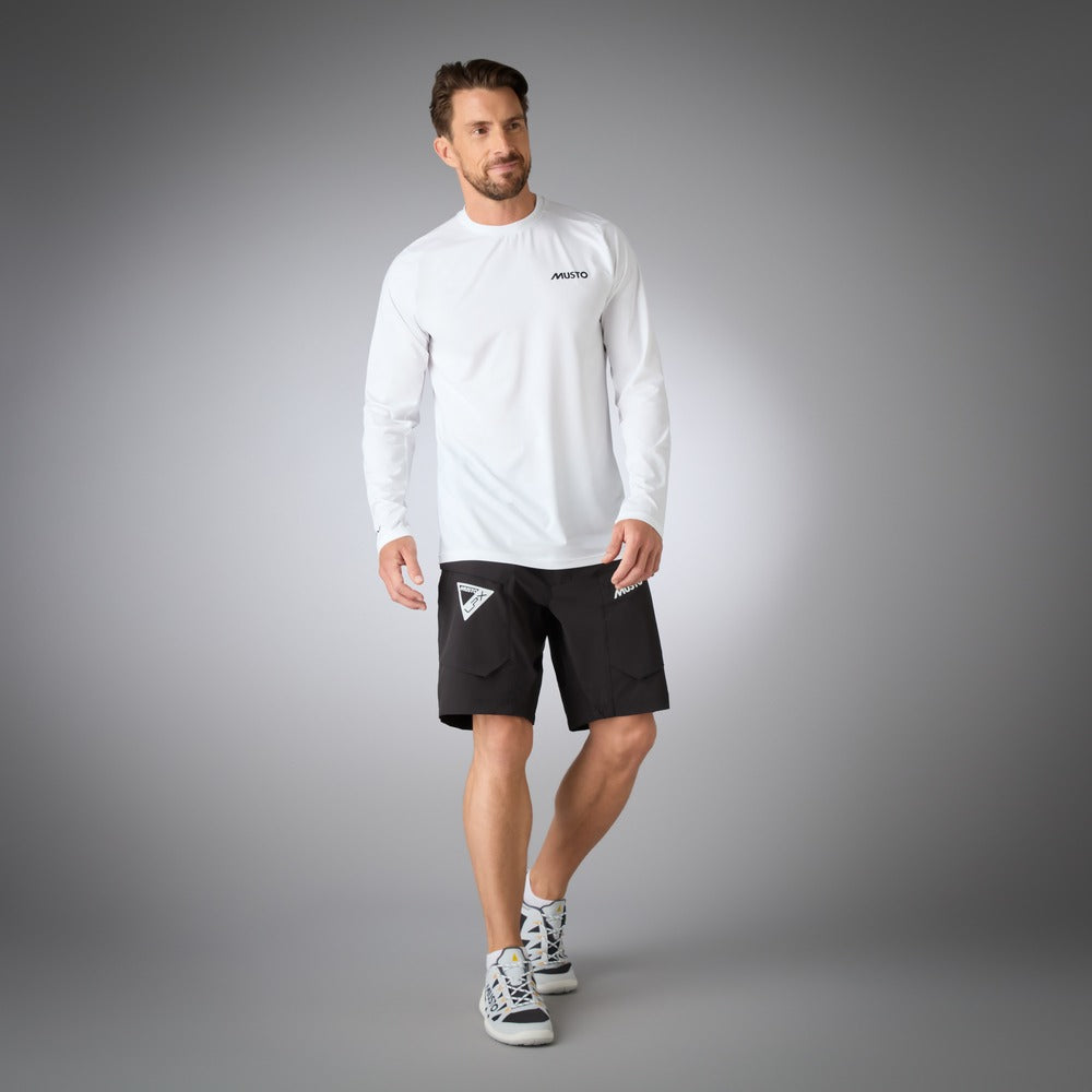 Musto Men's LPX Cooling UV Long Sleeve Tee - White