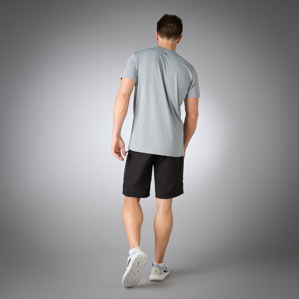 Musto Men's LPX Cooling UV Short Sleeve Tee - Grey Melange