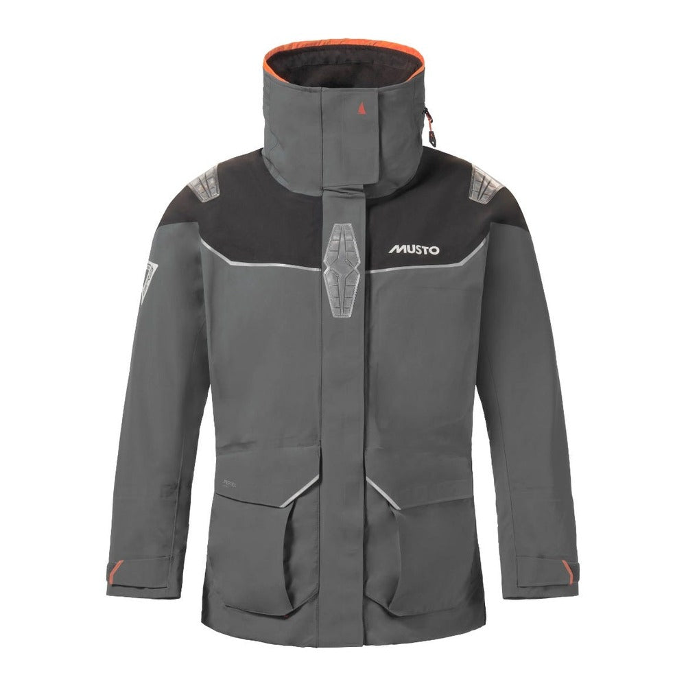 Musto Women's Br3 Pertex Offshore Jacket - Charcoal