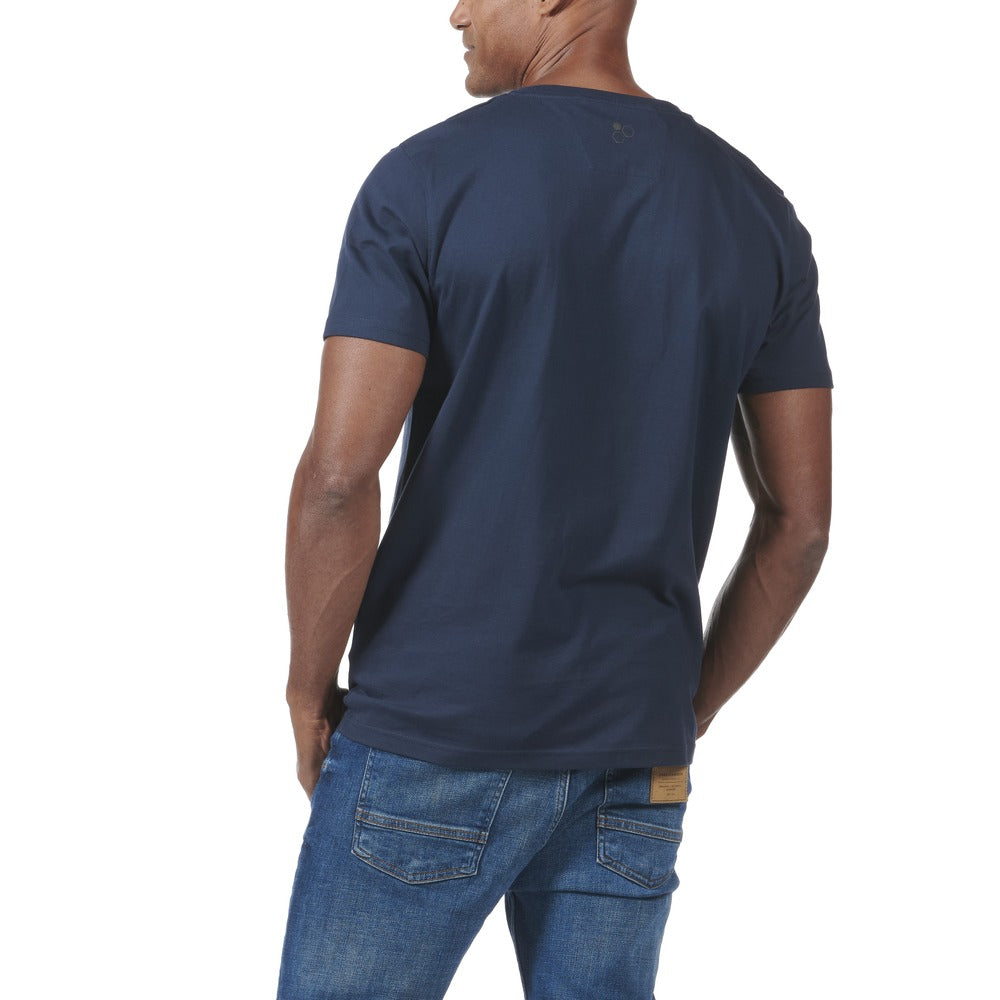 Musto Men's Lr Logo Short Sleeve Tee 2.0 - Navy