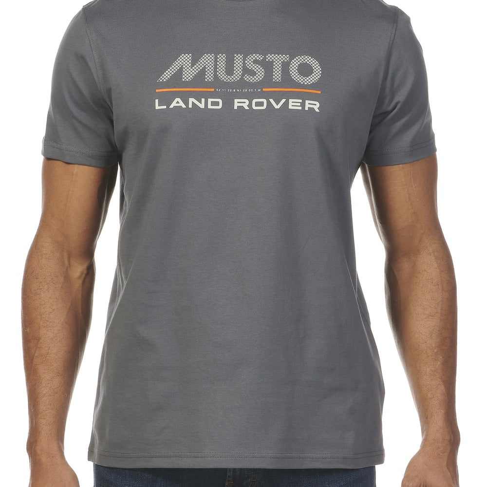 Musto Men's Lr Logo Short Sleeve Tee 2.0 - Turbulence
