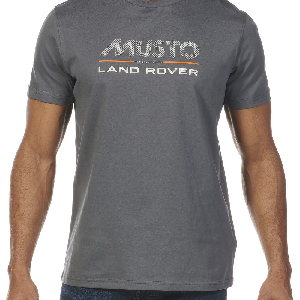 Musto Men's Lr Logo Short Sleeve Tee 2.0 - Turbulence